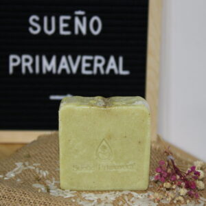 Jabón Artesanal de Arroz y Aloe Vera